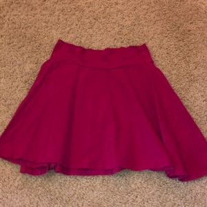 Pink skater skirt